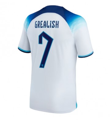 England Jack Grealish #7 Hemmatröja VM 2022 Korta ärmar